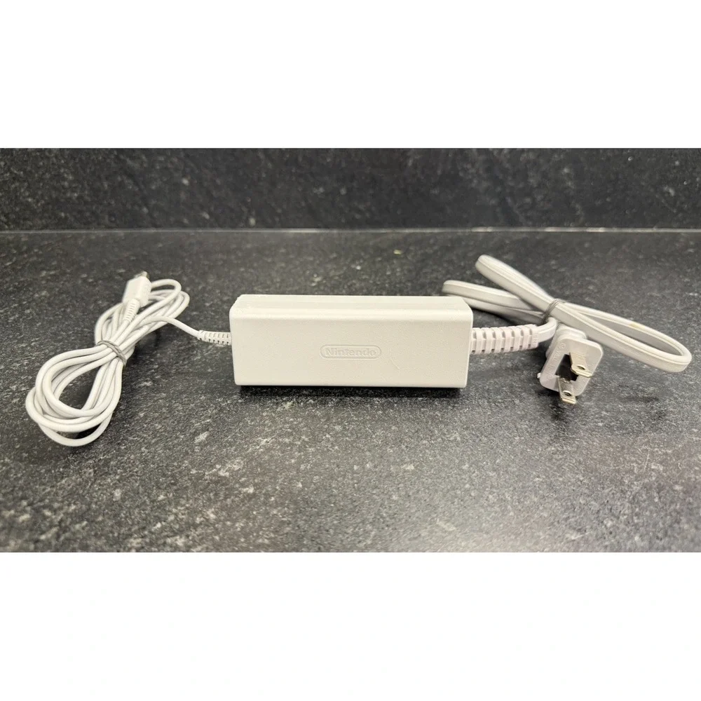 Official Nintendo Wii U GamePad AC Adapter Power Cord WUP-011 Nunchuk Stand Lot